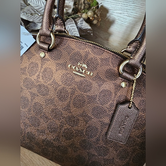 Coach  Sadie Satchel Bag . - Picture 10 of 15